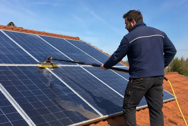 Nettoyage et entretien de panneaux solaires à Hastingues